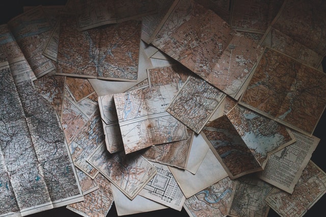 vintage map